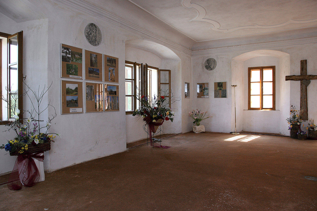 Sál v městském muzeu 1.