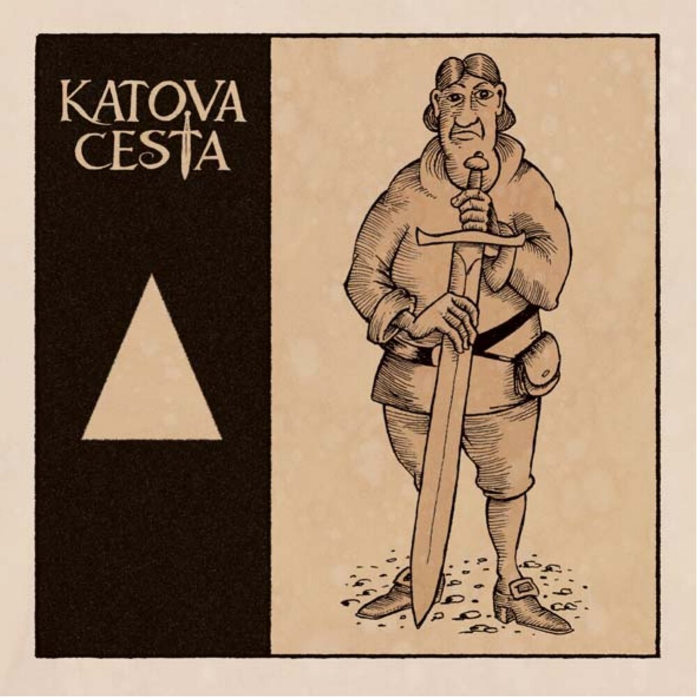 Značení trasy – směrovka s postavou kata
